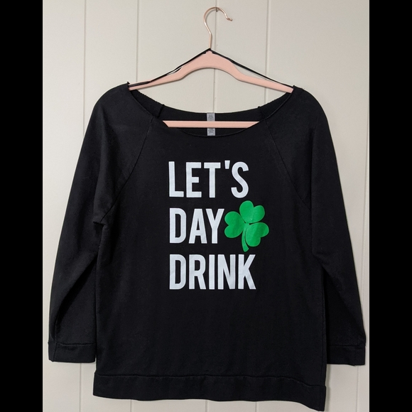 "LET'S DAY DRINK" St. Patrick's Day Shirt - Picture 1 of 2